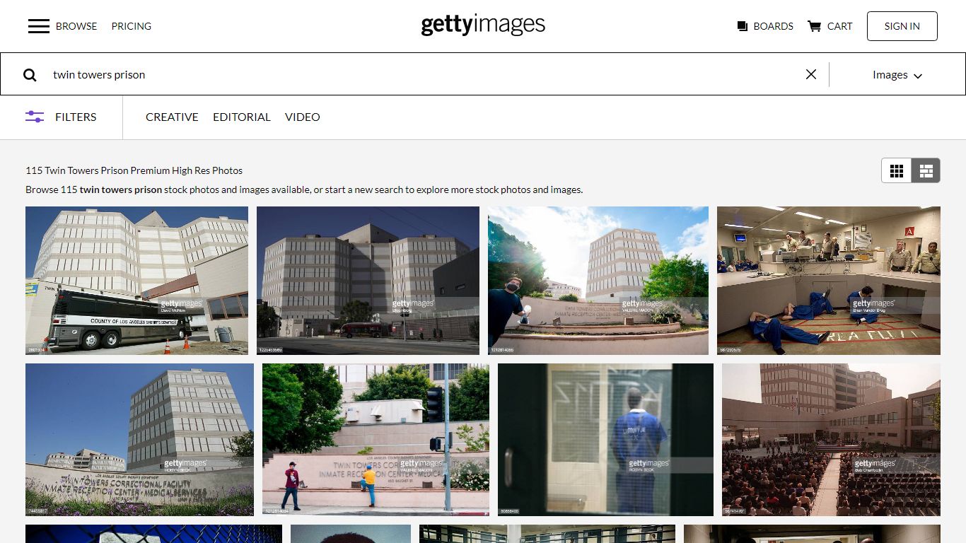 115 Twin Towers Prison Premium High Res Photos - Getty Images